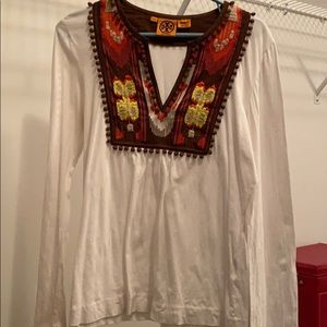 Tory Burch tunic with pom pom detail